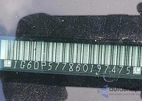 2006 Cadillac Cts Standard из США, поврежденный, VIN 1G6DP577860197475